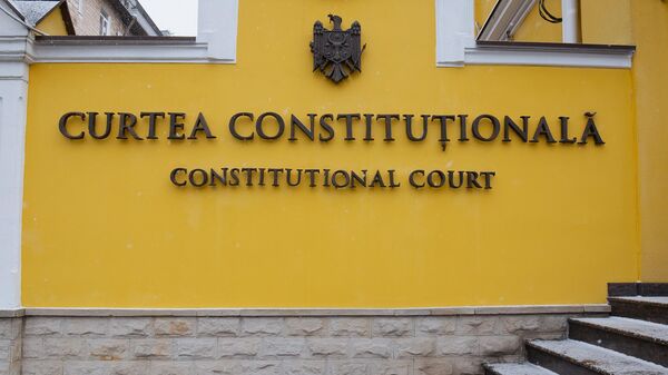 Sediul Curții Constituționale - Sputnik Moldova