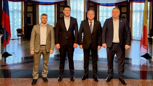 Посол России в Молдове О. Васнецов встретился с депутатами НСГ - Sputnik Молдова