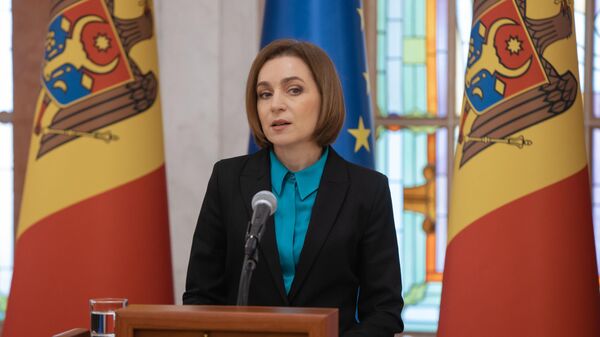 Брифинг Майи Санду по вопросам национальной безопасности - Sputnik Молдова