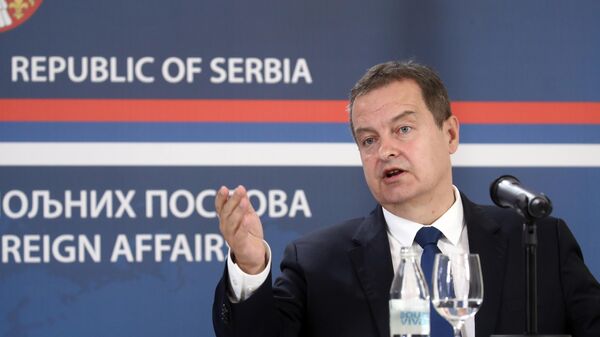 Министр иностранных дел Республики Сербии Ивиц Дачич - Sputnik Молдова