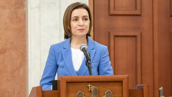 Санду: Высший совет магистратуры будет сформирован вне зависимости от решения судей - Sputnik Молдова