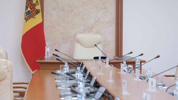 Зал заседаний правительства Молдовы - Sputnik Молдова
