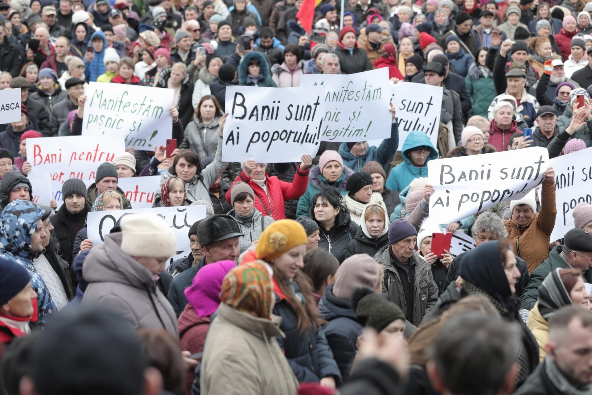 Протест в центре Кишинева 19.02.2023 - Sputnik Молдова, 1920, 19.02.2023