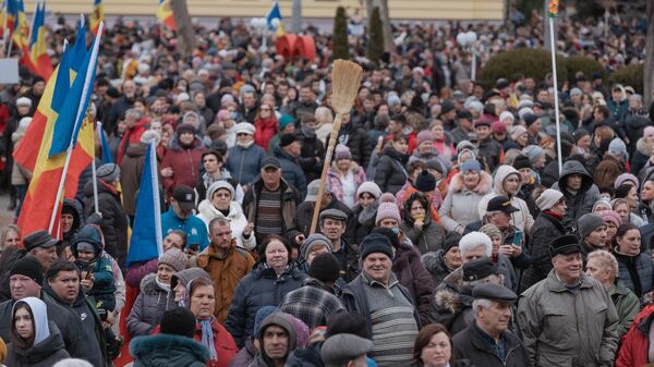 protest 19 februarie - Sputnik Moldova