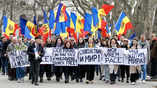 Флешмоб За мир - Sputnik Молдова