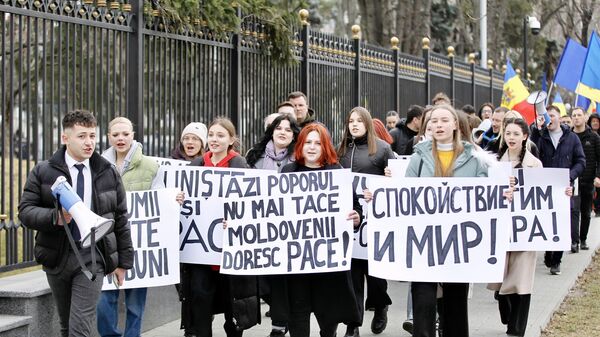 Flash-mob PENTRU PACE - Sputnik Moldova