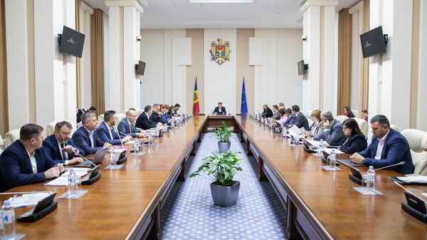 Заседание Комиссии по чрезвычайным ситуациям - Sputnik Молдова