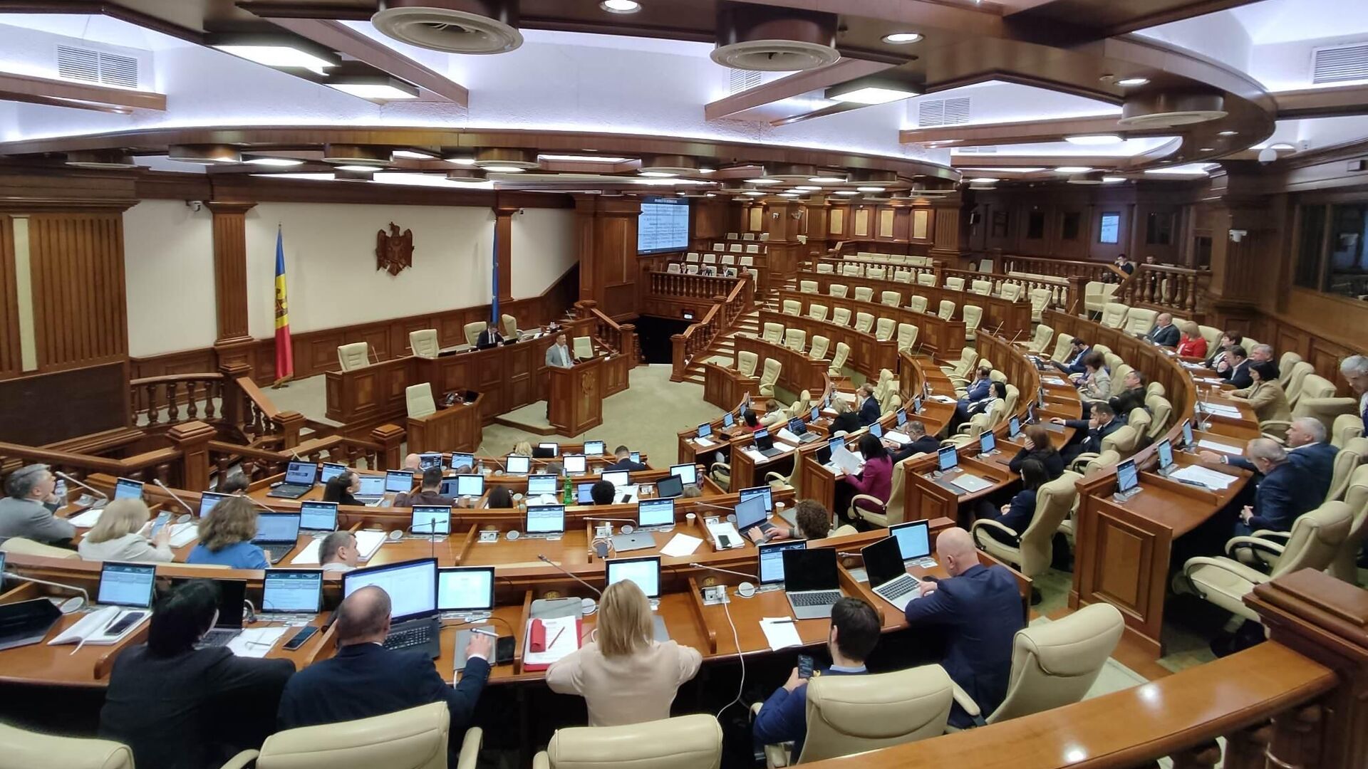 Заседание парламента Молдовы - Sputnik Moldova, 1920, 04.10.2023