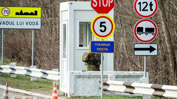 Миротворцы на блок посту в Вадул-луй-Водэ - Sputnik Молдова