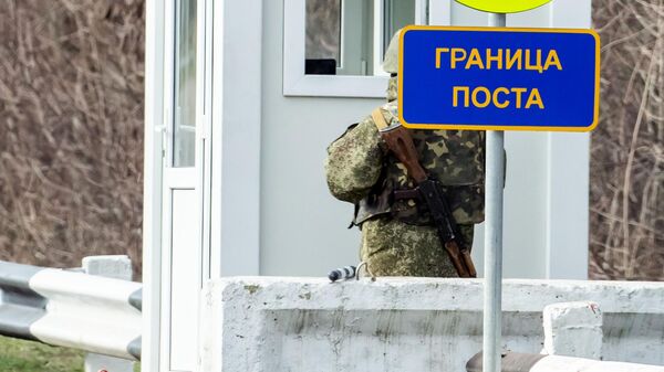 Миротворцы на блок посту в Вадул-луй-Водэ - Sputnik Молдова