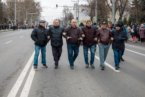 Provocatori la protestul din 16 martie 2023. - Sputnik Moldova