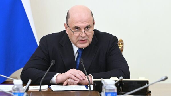 Премьер-министр РФ М. Мишустин провел совещание по подготовке отчета правительства РФ перед Госдумой РФ - Sputnik Moldova