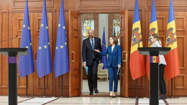 Шарль Мишель: за последний год на поддержку Молдовы мы выделили более миллиарда евро - Sputnik Молдова