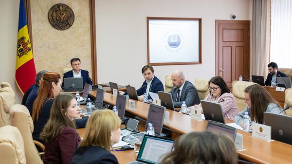 Guvernul Recean în ședință - Sputnik Moldova
