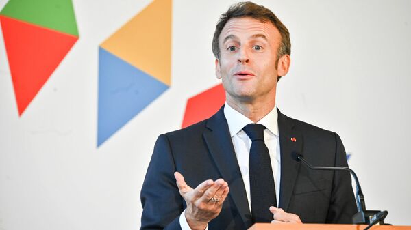 Președintele francez Emmanuel Macron - Sputnik Moldova