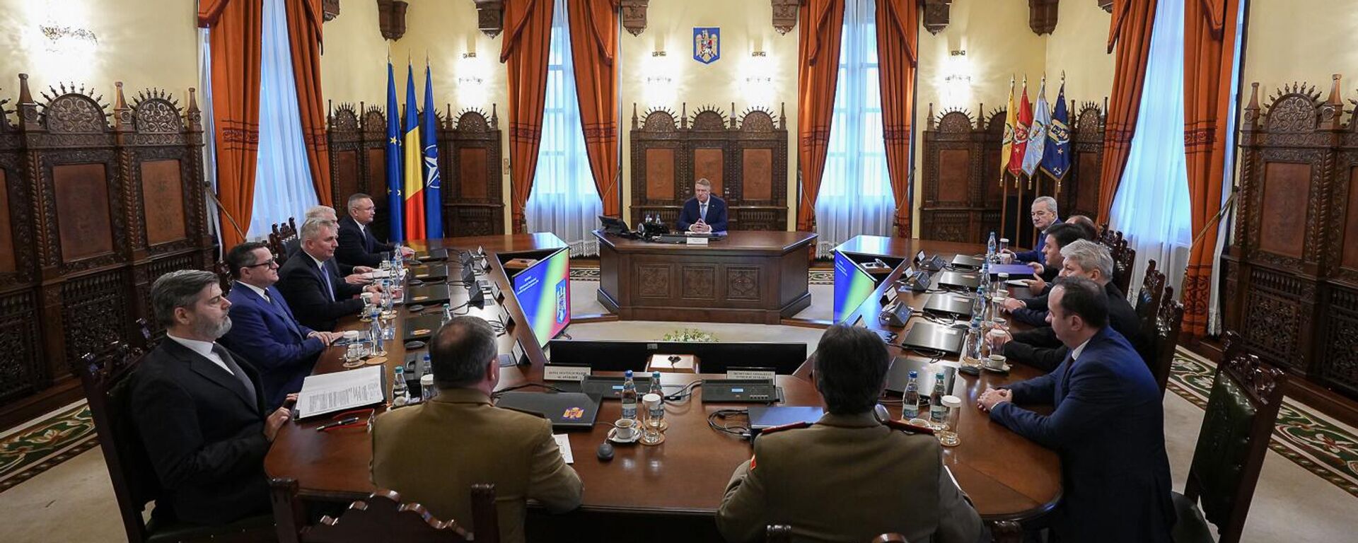 Ședința Consiliului Suprem de Apărare a Țării - Sputnik Moldova, 1920, 11.04.2023