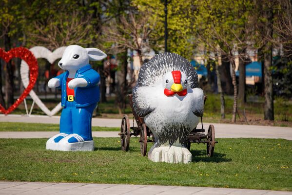 Decorațiuni de Paște la Chișinău - Sputnik Moldova