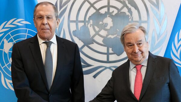 Lavrov și Guterres au discutat despre cooperarea dintre Rusia și ONU - Sputnik Moldova