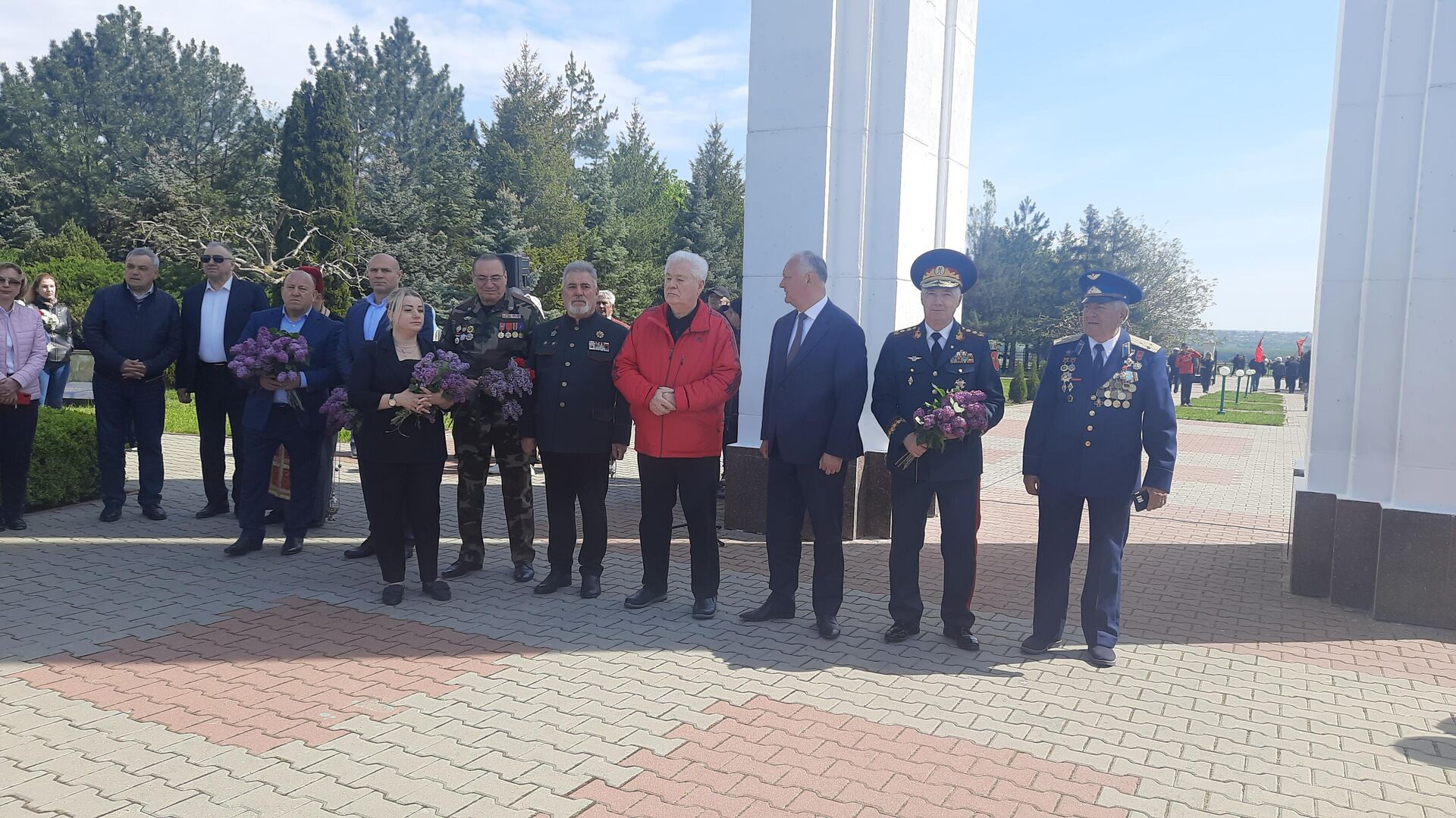 Церемония захоронения на Шерпенском плацдарме останков 23 воинов красной армии - Sputnik Молдова, 1920, 07.05.2023