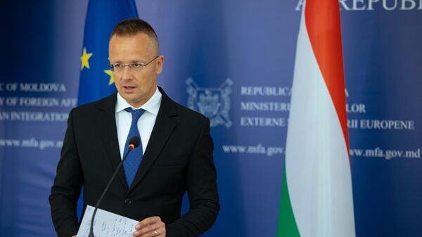Ьinistrul de externe ungar Peter Szijjártó - Sputnik Moldova