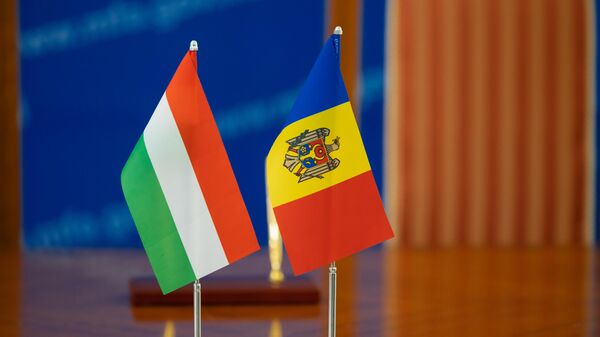 Drapelul Ungariei și al Republicii Moldova - Sputnik Moldova