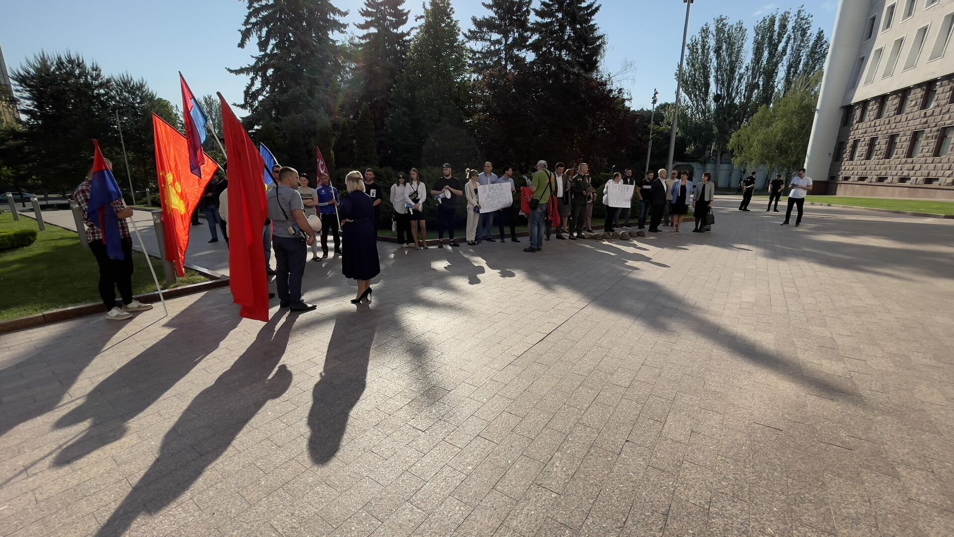 Протест против переименования Дня Победы - Sputnik Молдова, 1920, 25.05.2023