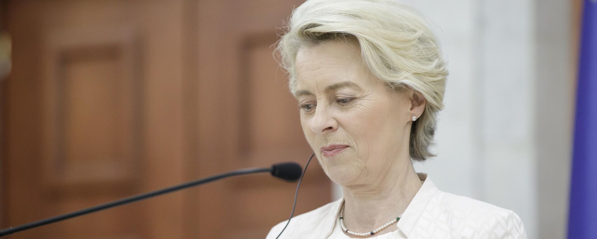 Ursula von der Leyen - Sputnik Moldova, 1920, 18.06.2024