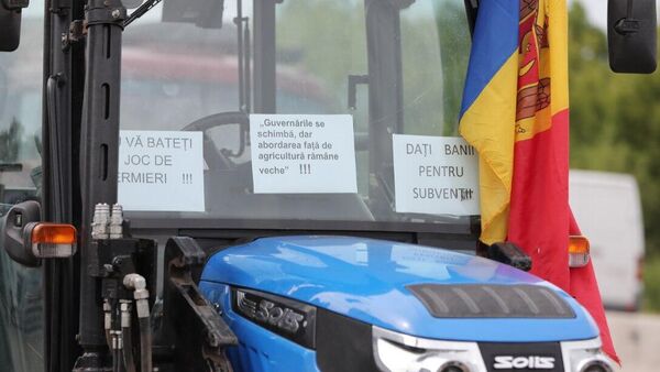 Протест фермеров в Молдове 19.06.2023 - Sputnik Молдова