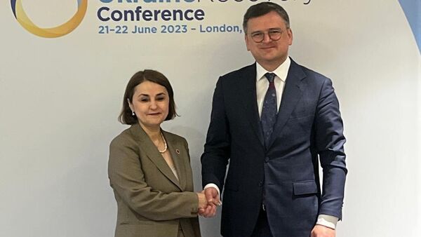 Participarea ministrului afacerilor externe Luminița Odobescu la Conferința privind reconstrucția Ucrainei de la Londra - Sputnik Moldova