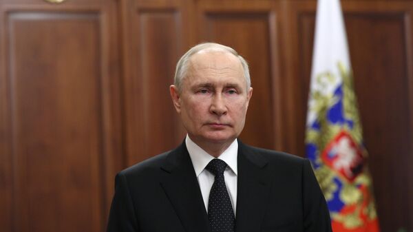 Обращение президента РФ В. Путина к гражданам России - Sputnik Молдова