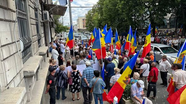 Сторонники партии Шор требуют проведения референдума в  Молдове - Sputnik Молдова