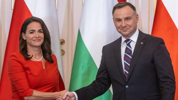 Katalin Novak și Andrzej Duda - Sputnik Moldova