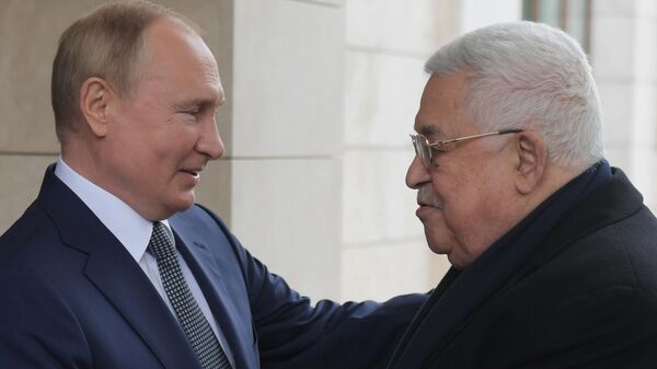 Президент Палестины выразил поддержку российскому лидеру - Sputnik Молдова