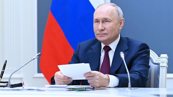 Президент РФ В. Путин принял участие в заседании Совета глав государств – членов ШОС - Sputnik Moldova-România