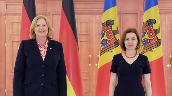 Санду на встрече с главой бундестага: Германия - важный партнер Молдовы - Sputnik Молдова