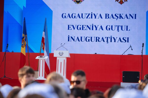 Inaugurarea bașacanului Găgăuziei,  Evghenia Guțul - Sputnik Moldova