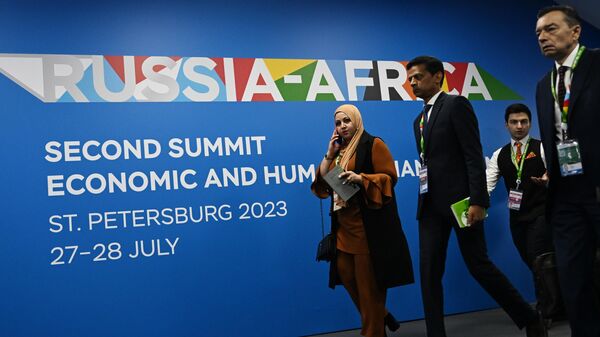 Участники экономического форума Россия - Африка в Сочи - Sputnik Moldova-România