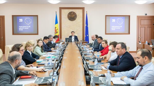 Заседание правительства Республики Молдова - Sputnik Молдова