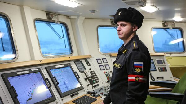Большой десантный корабль Пётр Моргунов пришел в Североморск - Sputnik Молдова
