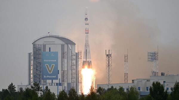 Запуск РН Союз-2.1б с автоматической станцией Луна-25 - Sputnik Moldova