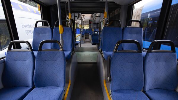Autobuz, interior, imagine simbolică - Sputnik Moldova