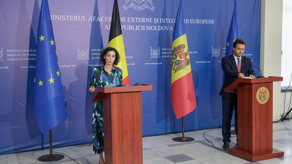 Главы внешнеполитических ведомств Молдовы и Бельгии - Sputnik Молдова