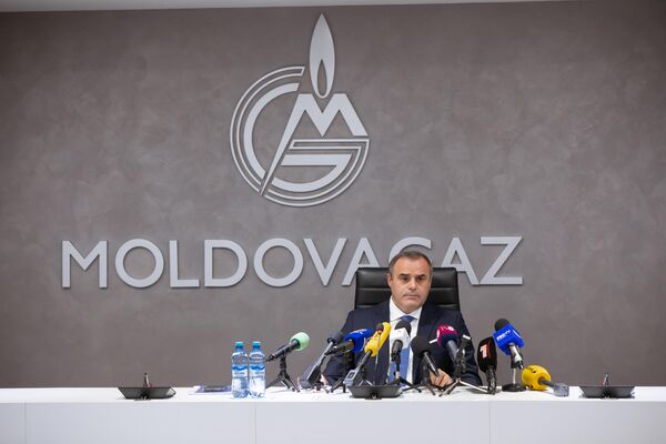 Глава АО &quot;Молдовагаз&quot; Вадим Чебан на пресс-конференции прокомментировал ситуацию вокруг аудита задолженности перед &quot;Газпромом&quot;. - Sputnik Молдова