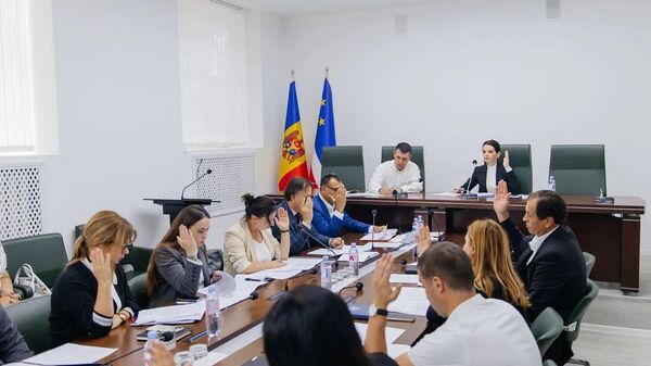 Первое заседание нового состава Исполнительного комитета, утвержденного Народным собранием Гагаузии - Sputnik Молдова