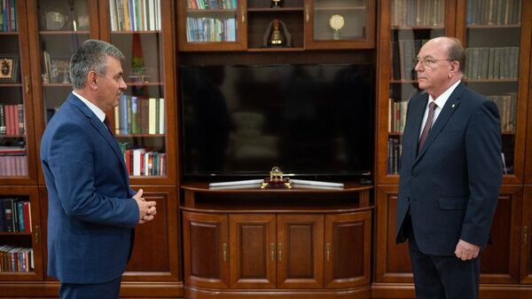 Посол России в Молдове встретился с лидером Приднестровья - Sputnik Молдова