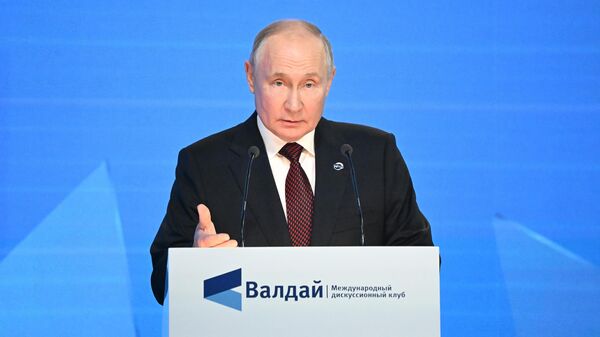Президент РФ В. Путин принял участие в работе дискуссионного клуба Валдай - Sputnik Молдова