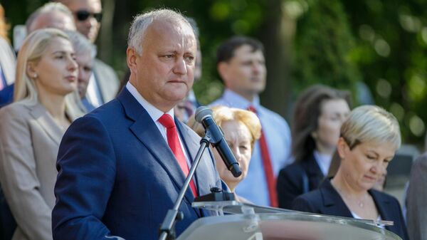 Додон: власть в лице PAS потерпела сокрушительное поражение - Sputnik Молдова