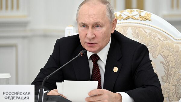 Официальный визит президента РФ В. Путина в Киргизию. День второй - Sputnik Молдова