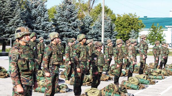 Молдавские военные направляются на международные учения Combined Resolve XIX - Sputnik Молдова