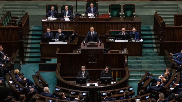 Parlamentul Poloniei - Sputnik Moldova-România